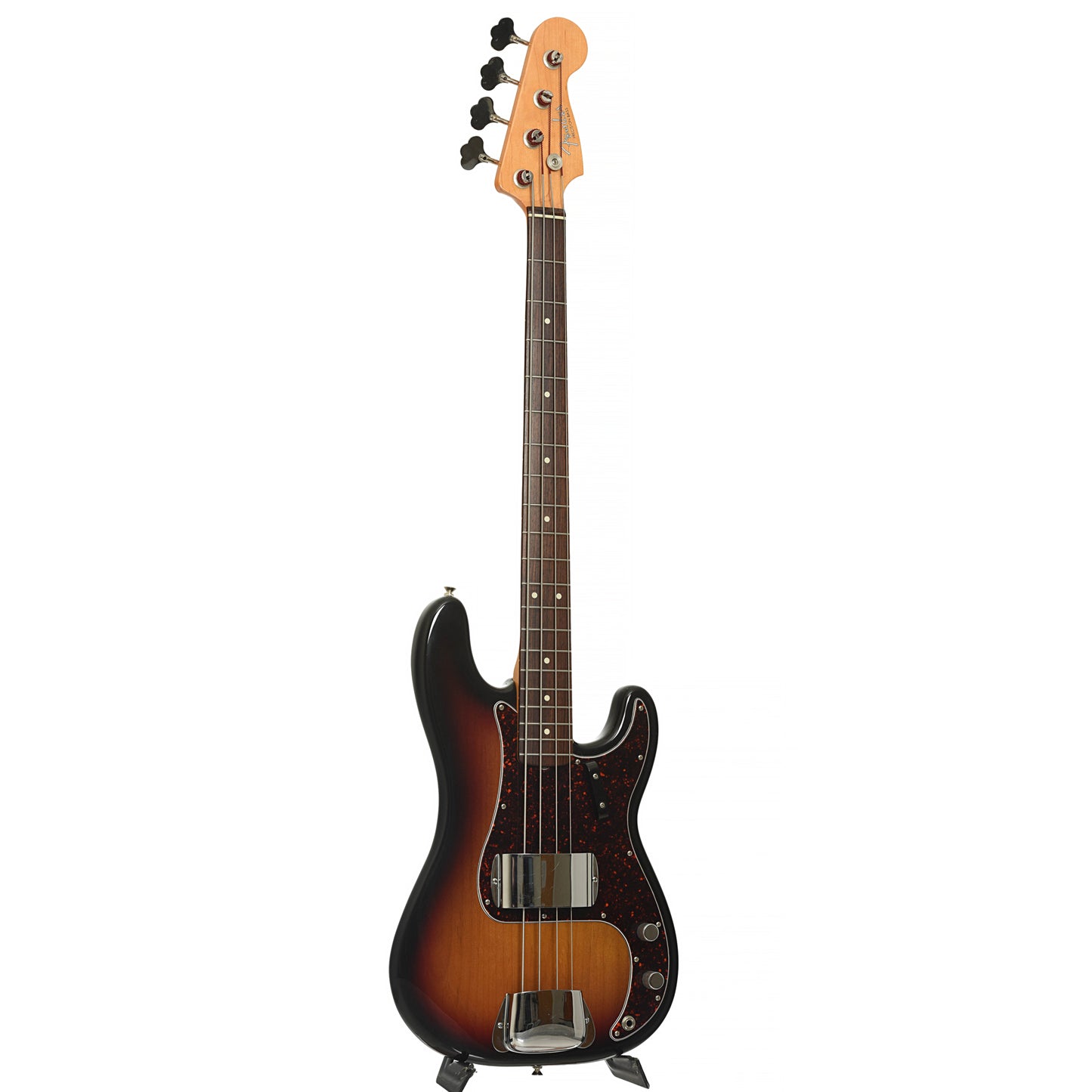 Full front and side of Fender American Vintage Reissue '62 Precision Electric Bass 