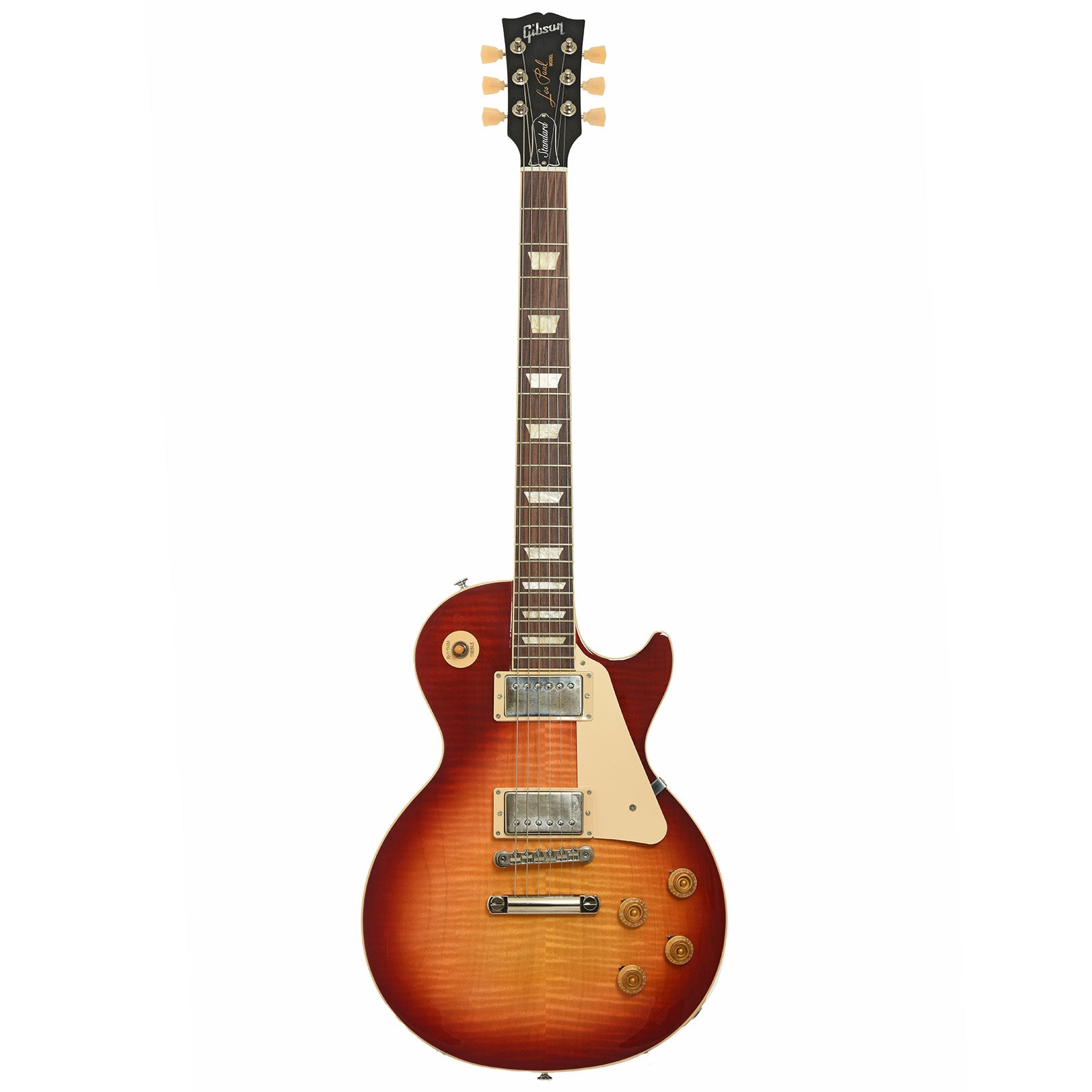 Full front of Gibson Les Paul Standard 50s Figured Electric Guitar