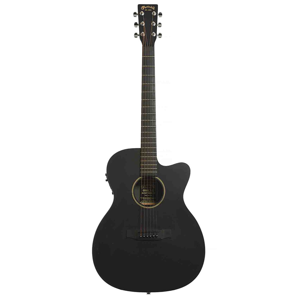 Full front of 000CXE Auditorium Acoustic-Electric Guitar