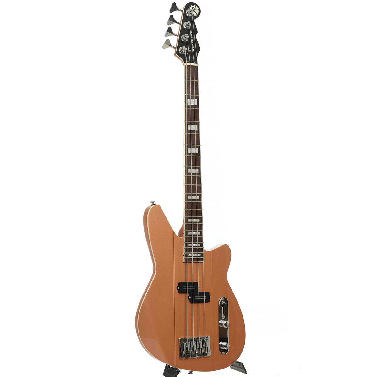 Reverend Sentinel Short Scale Electric Bass Guitar, Metallic Copper