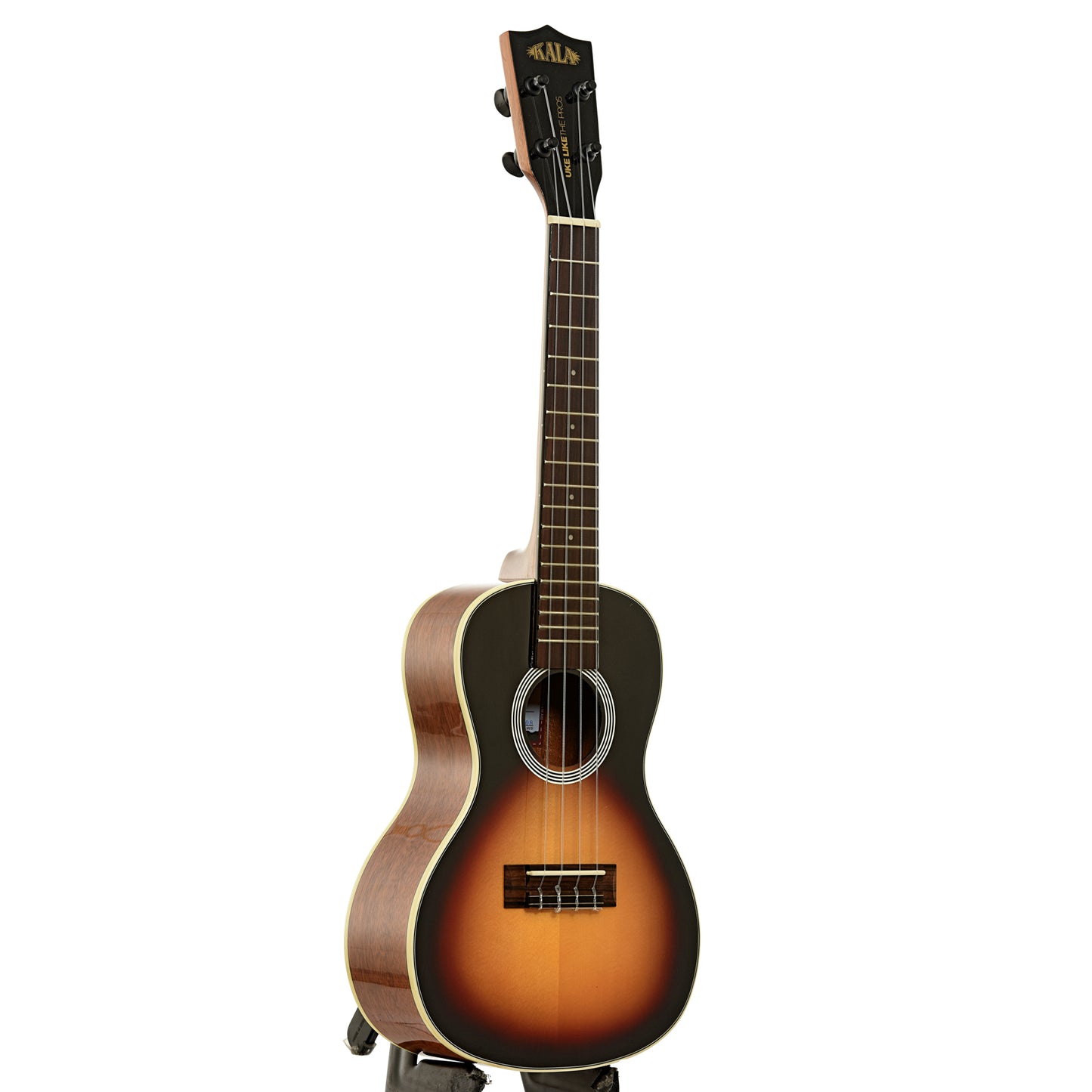 Full front and side of Kala  ULTP-SSMHG-C Concert Ukulele