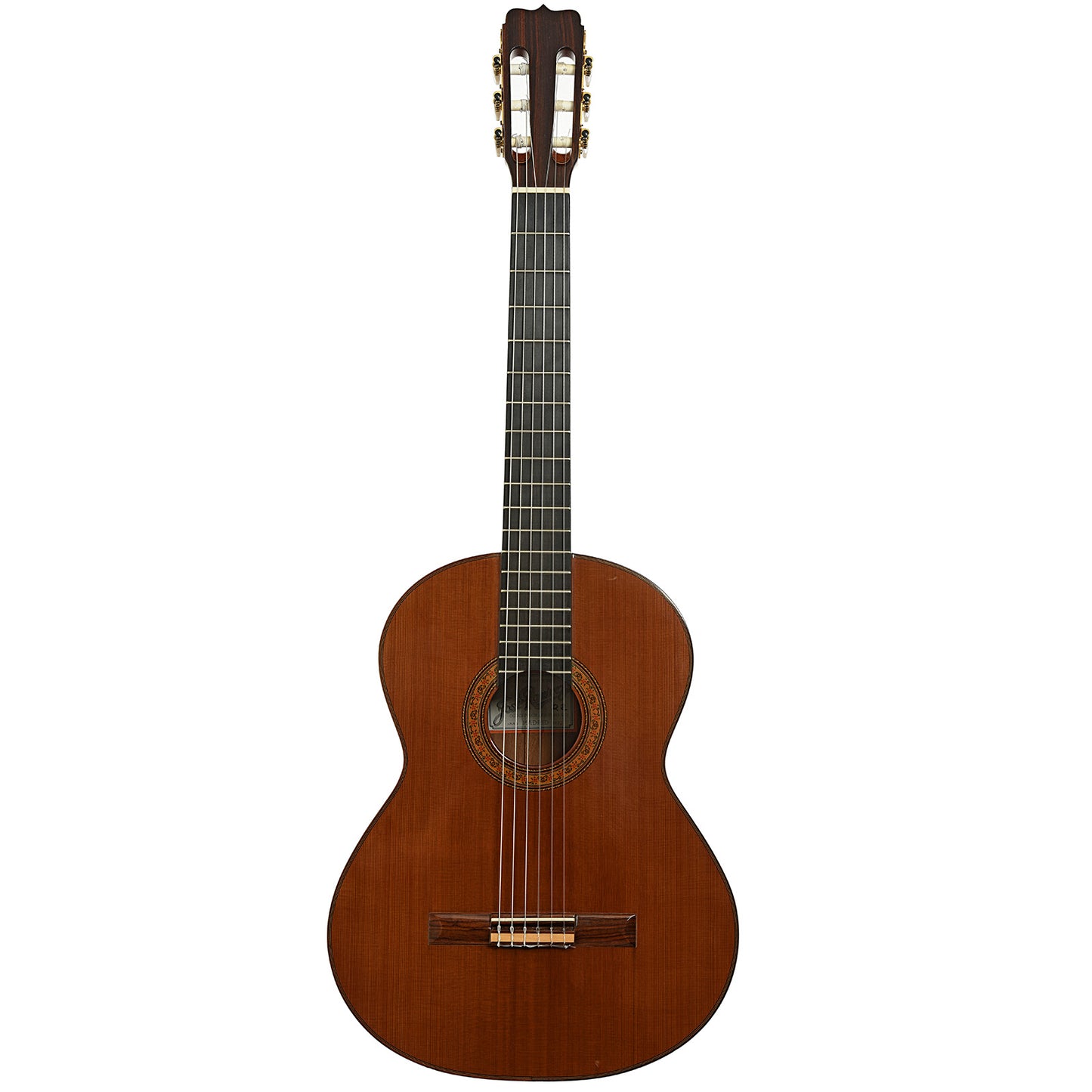 Full front of Ramirez R-2 Classical Guitar