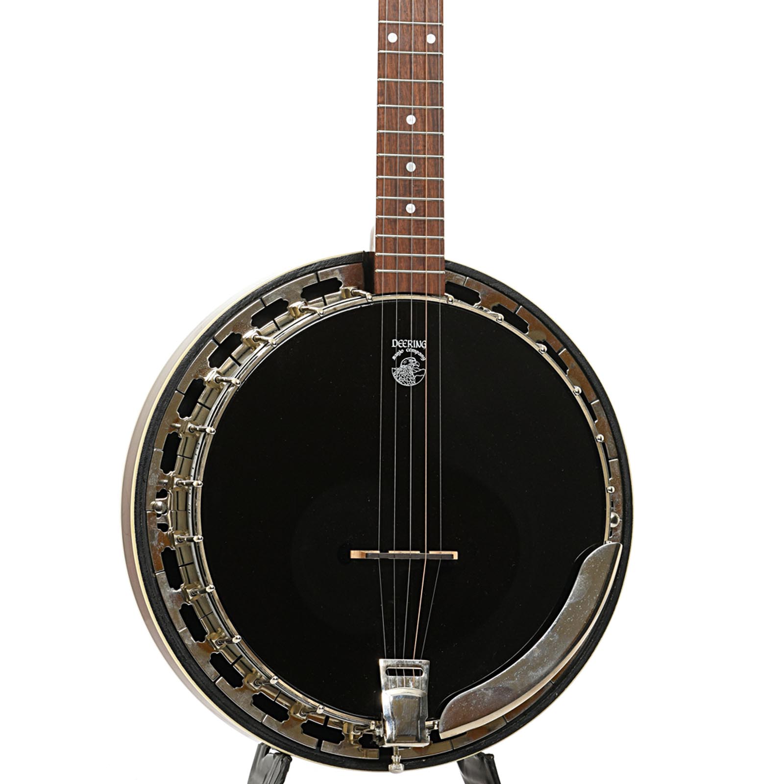 Front of Deering Basic Resonator Banjo LH