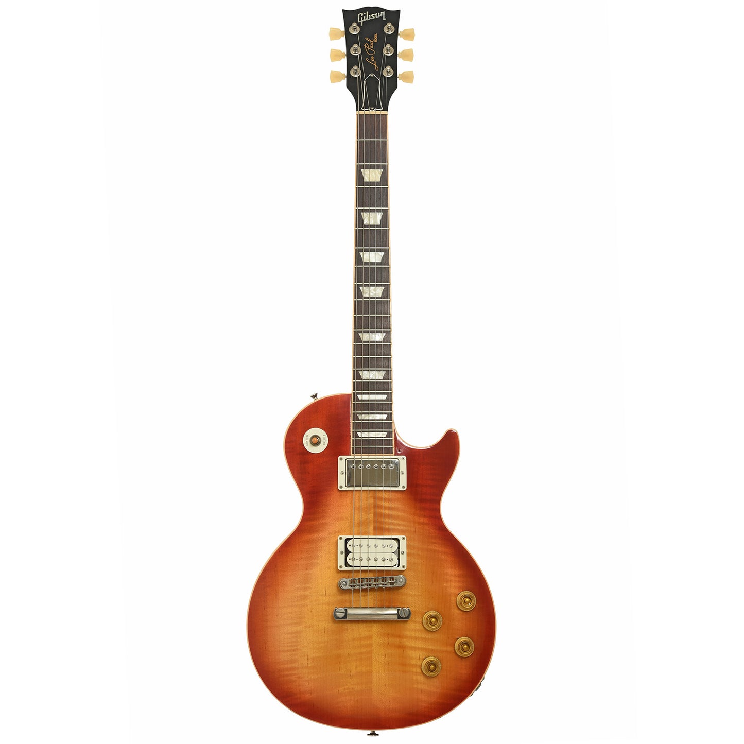 Full front of Gibson Les Paul Traditional T Electric Guitar