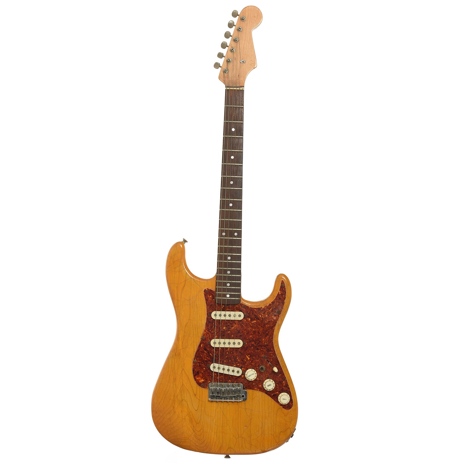 Full front of Parts Part-o-Caster Electric Guitar