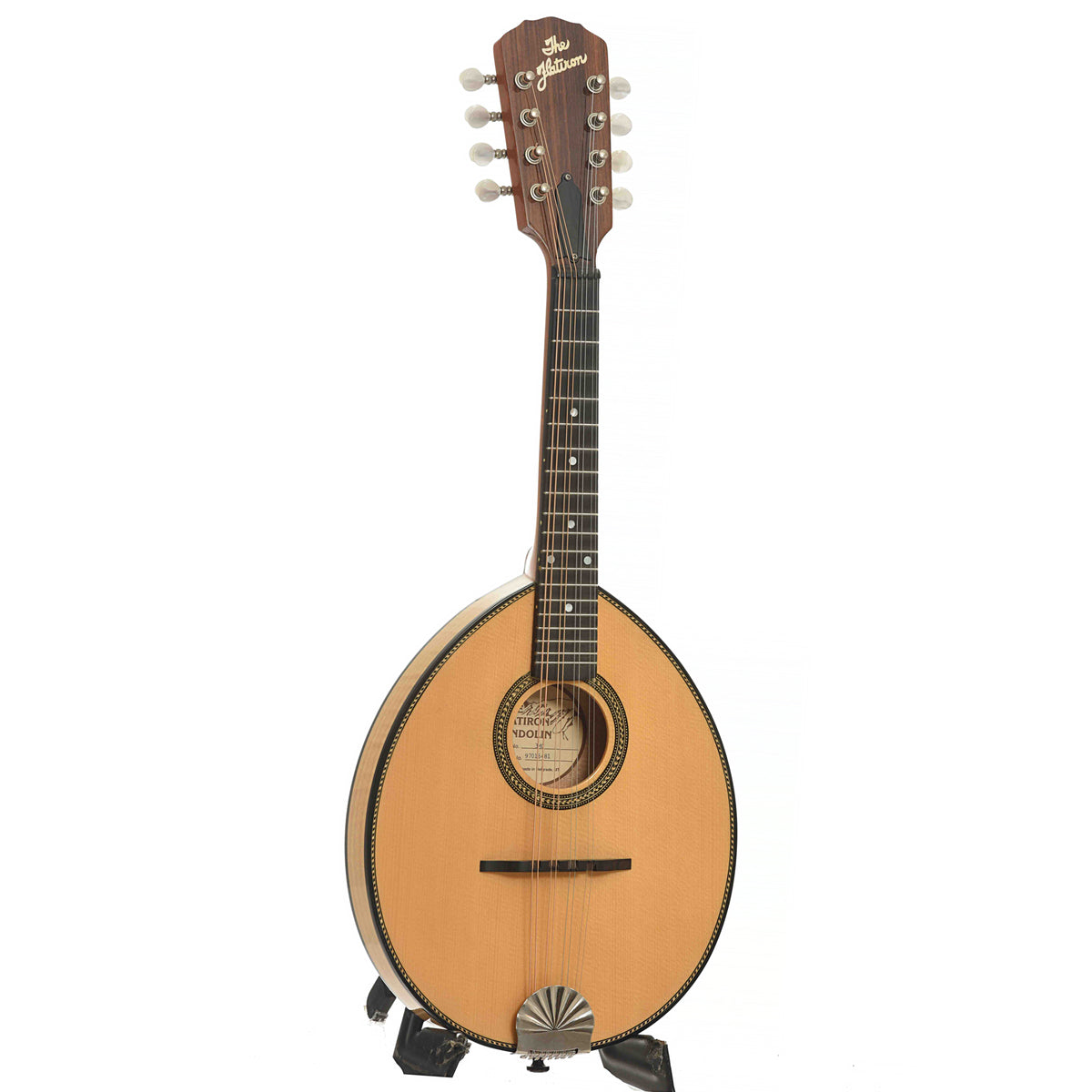 Front and side of Flatiron 3MC Mandolin