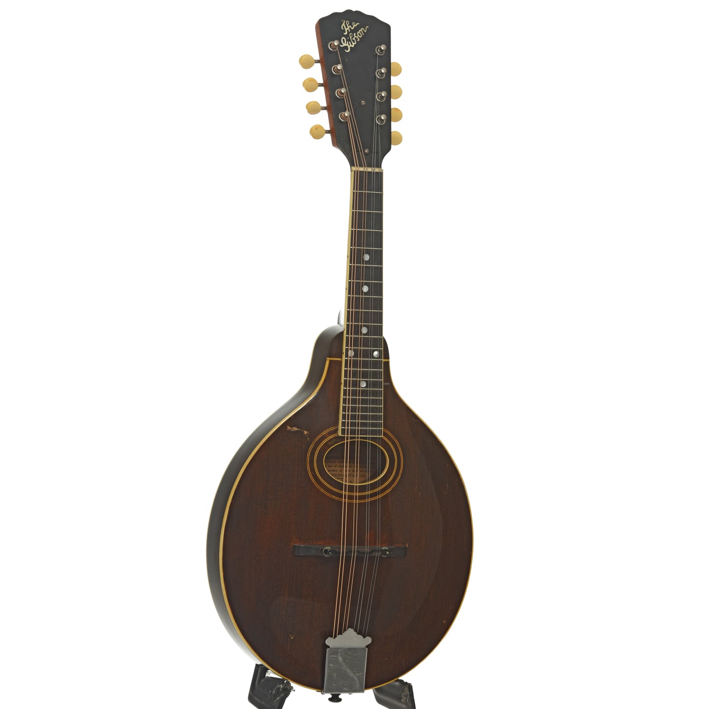 Full front and side of Gibson A-2 Mandolin