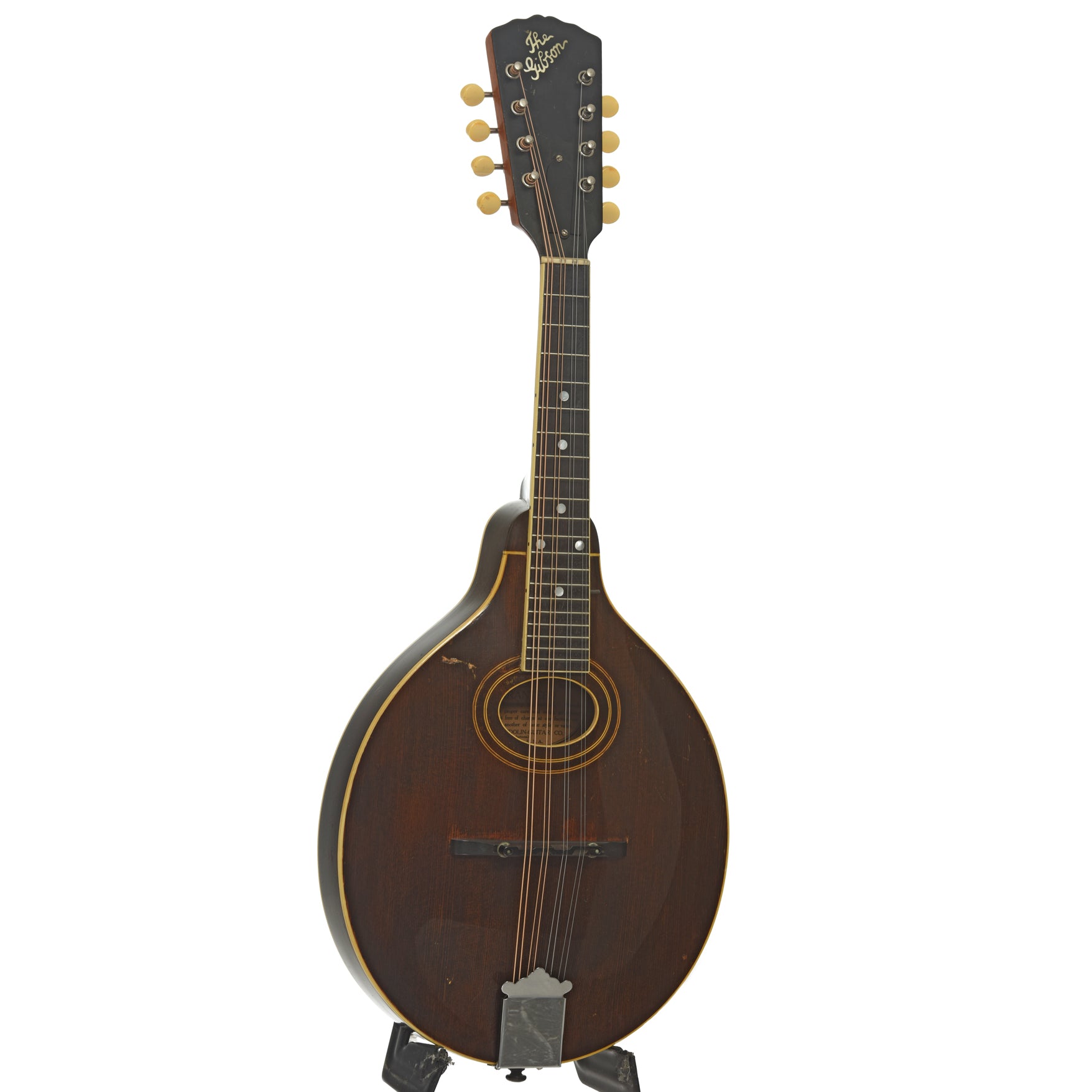 Full front and side of Gibson A-2 Mandolin