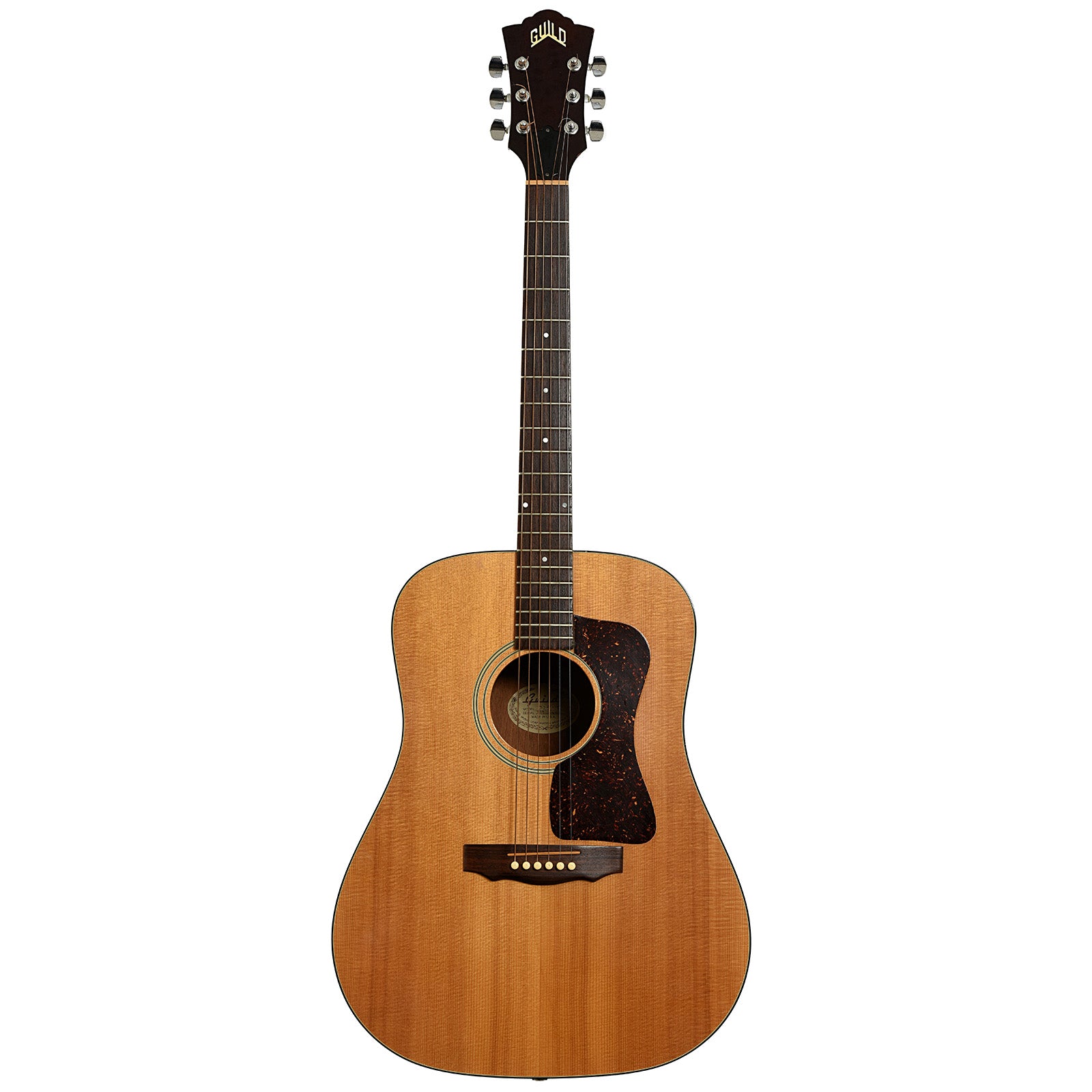 Full front of Guild D25 NT Acoustic Guitar 