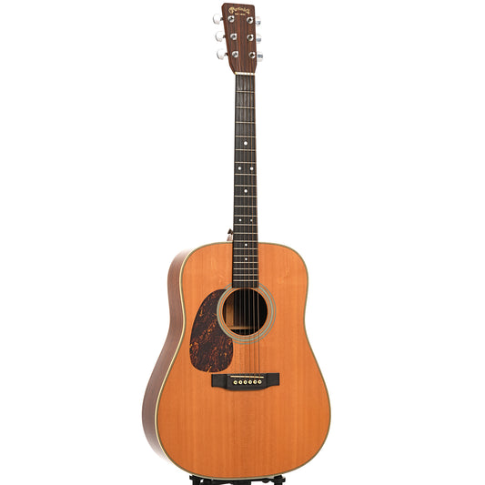 Full front and side of Martin HD-28 LH Acoustic 