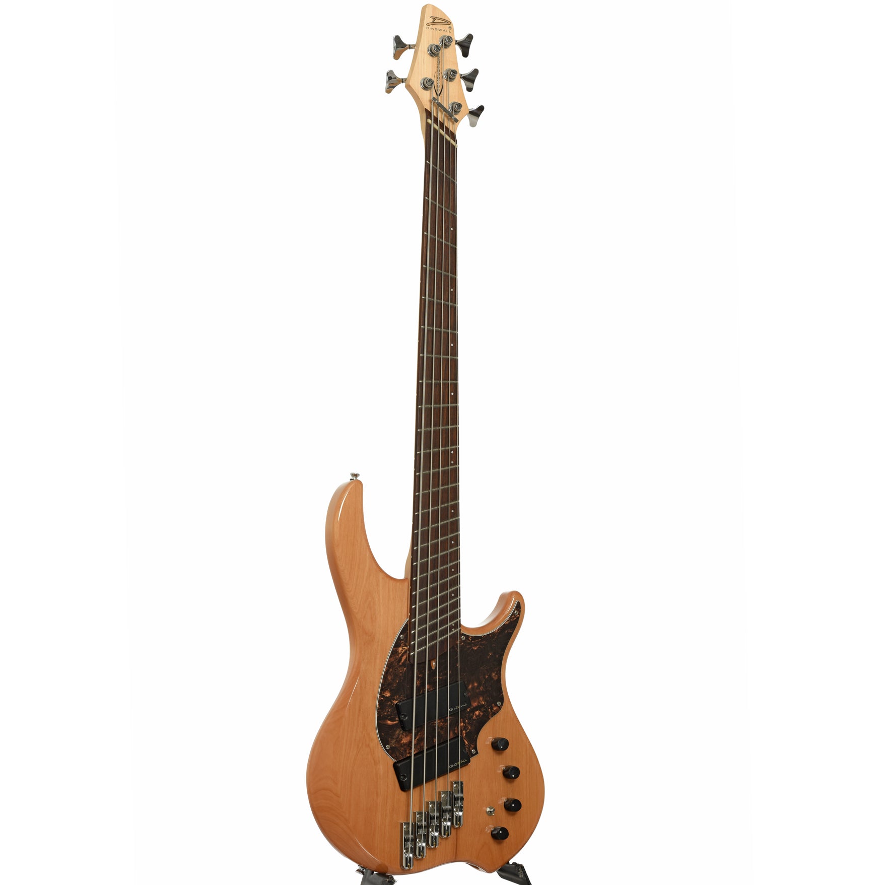 Full front and side of Dingwall Combustion Series 5-String Electric Bass