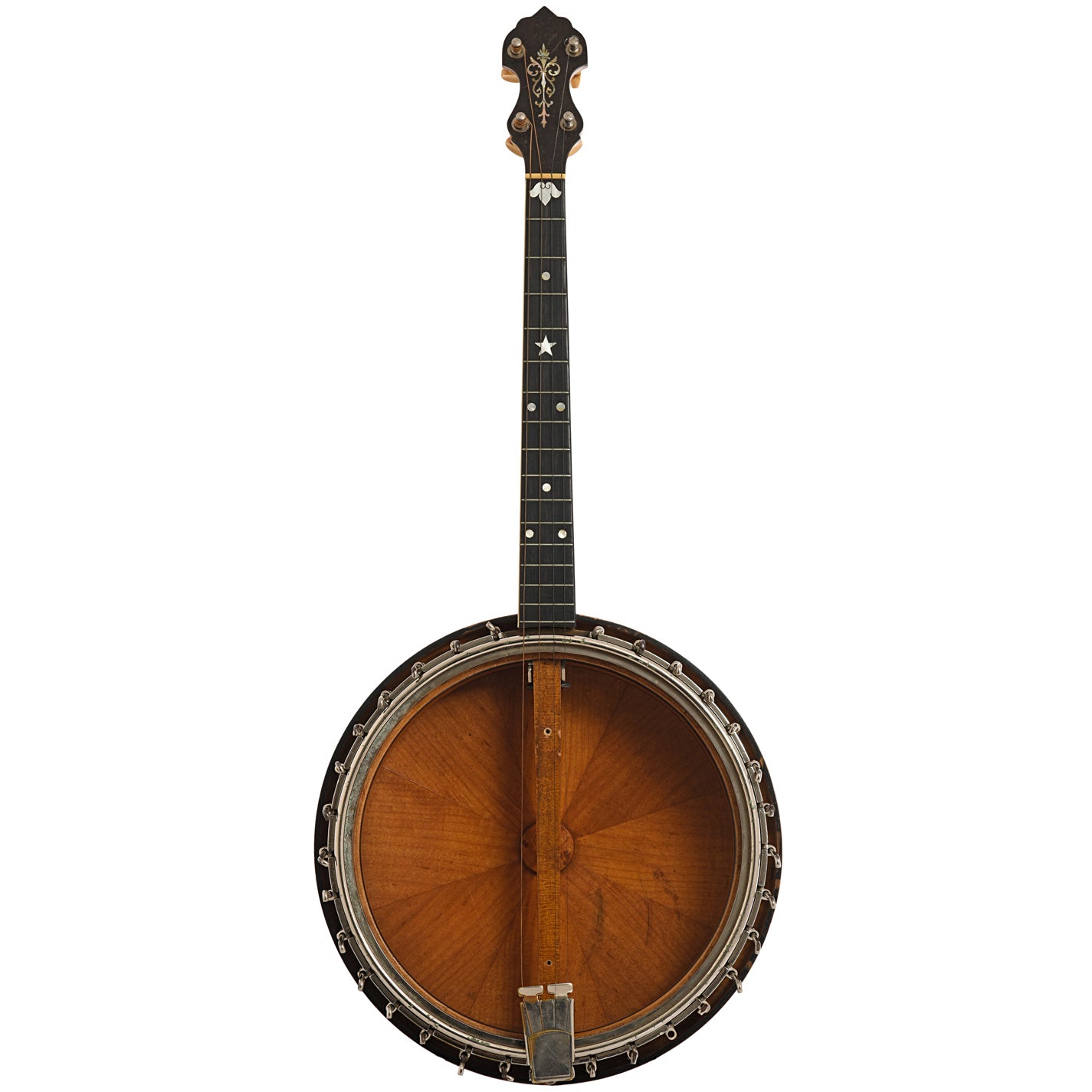 Full front of Vega Style M Tubaphone Tenor banjo