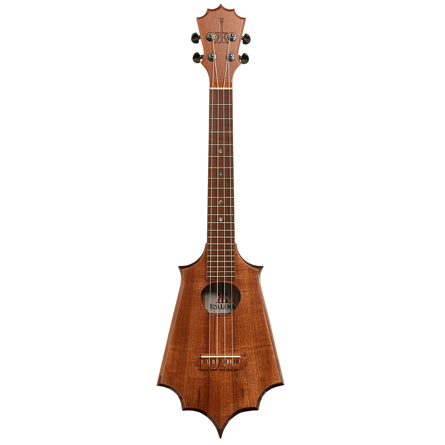 Full front of KoAloha KTS-07 Sceptre Tenor Ukulele