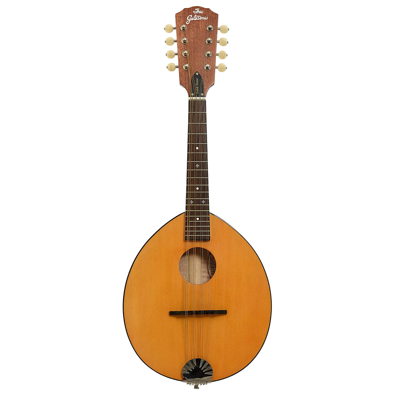 Full front of Gold Tone Frypan Mandolin