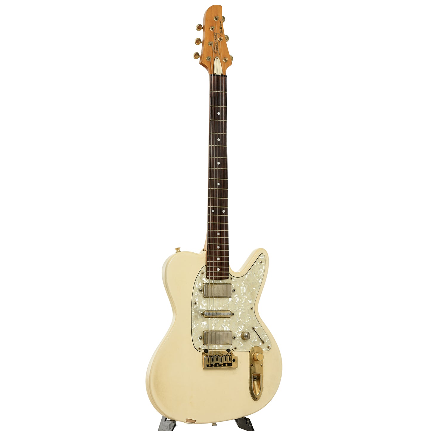 Full front and side of Ibanez Talman TV650 Electric Guitar