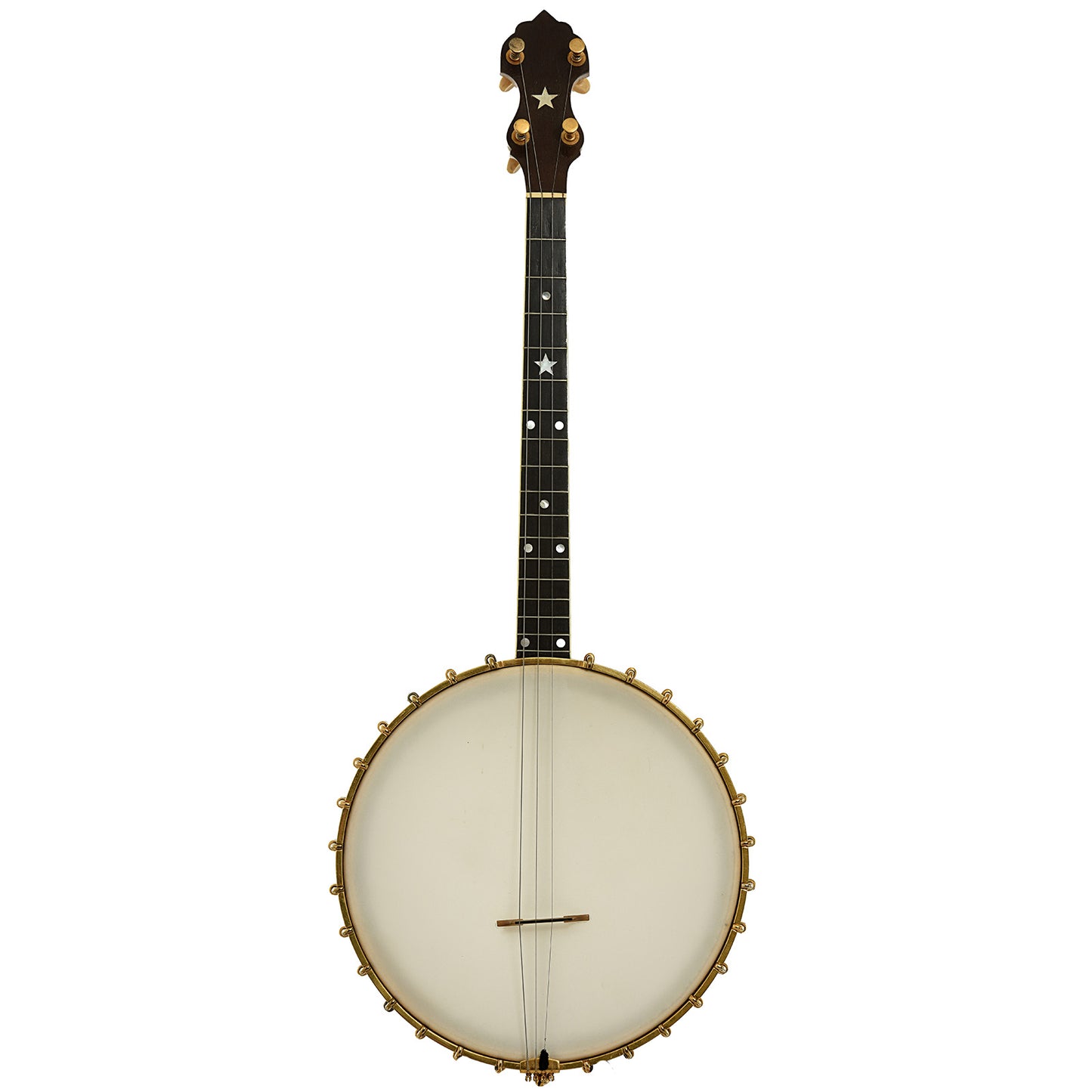 Full front of Vega Style R Whyte Laydie Tenor Banjo 