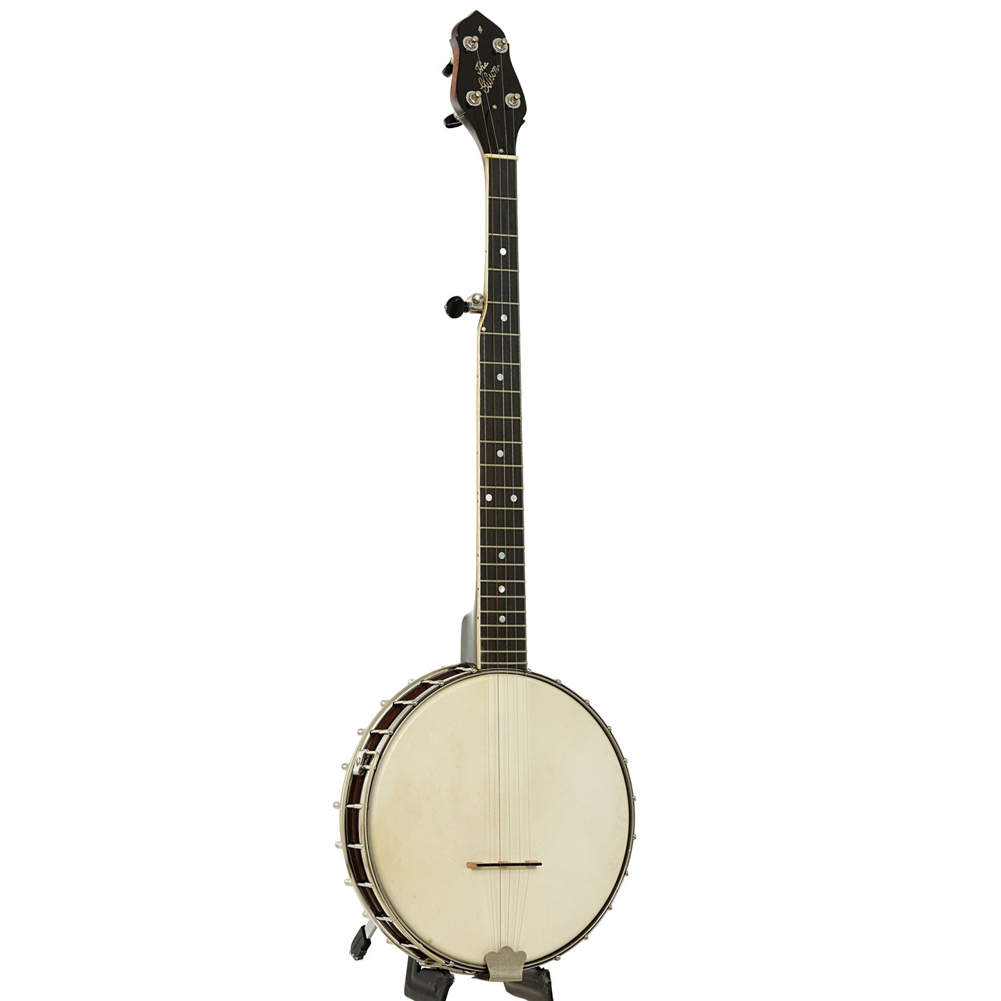Full front and side of Gibson TB-1 Trapdoor Conversion Banjo