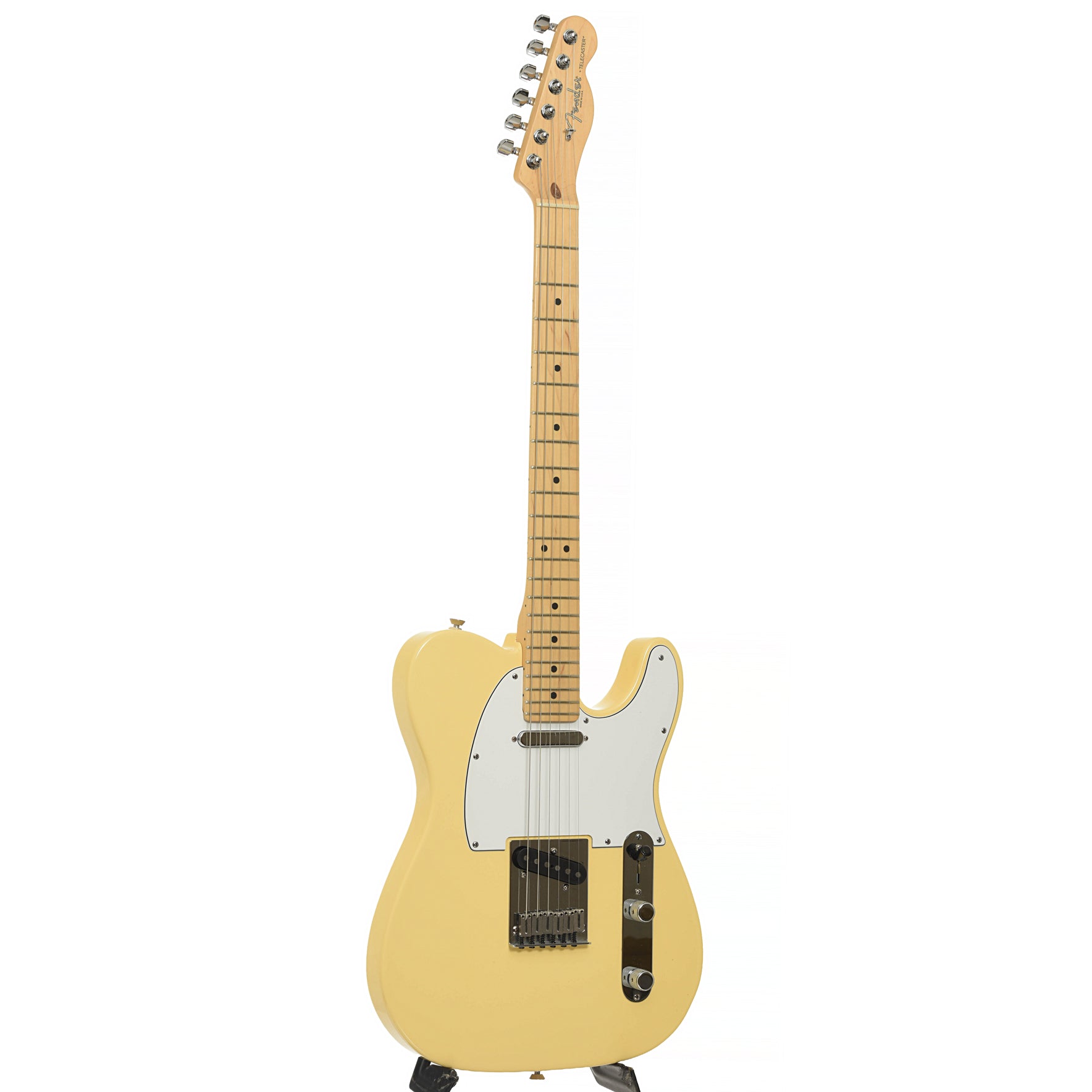 Full front and side of Fender American Series Telecaster Electric Guitar