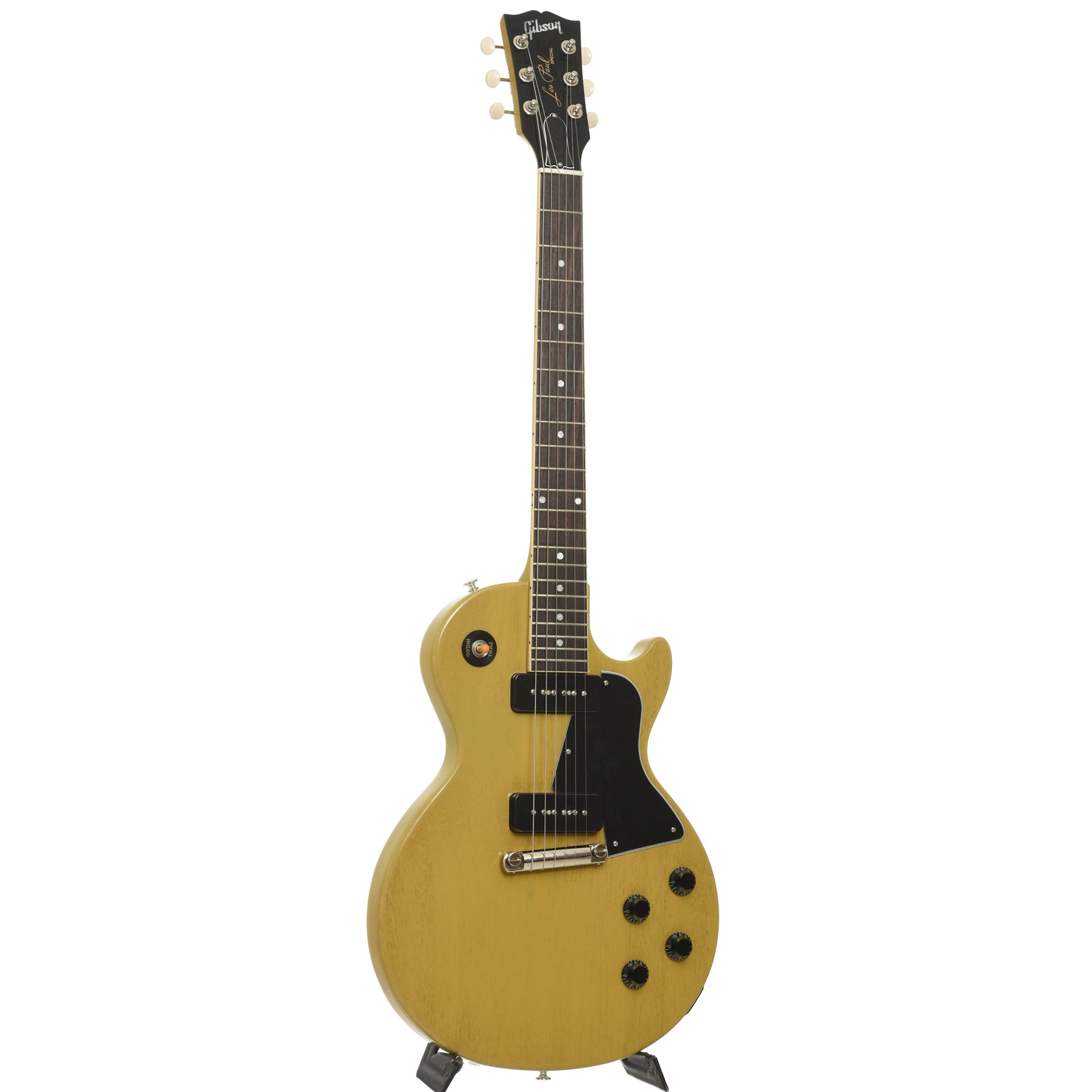 Full front and side of Gibson Les Paul Special Electric Guitar 