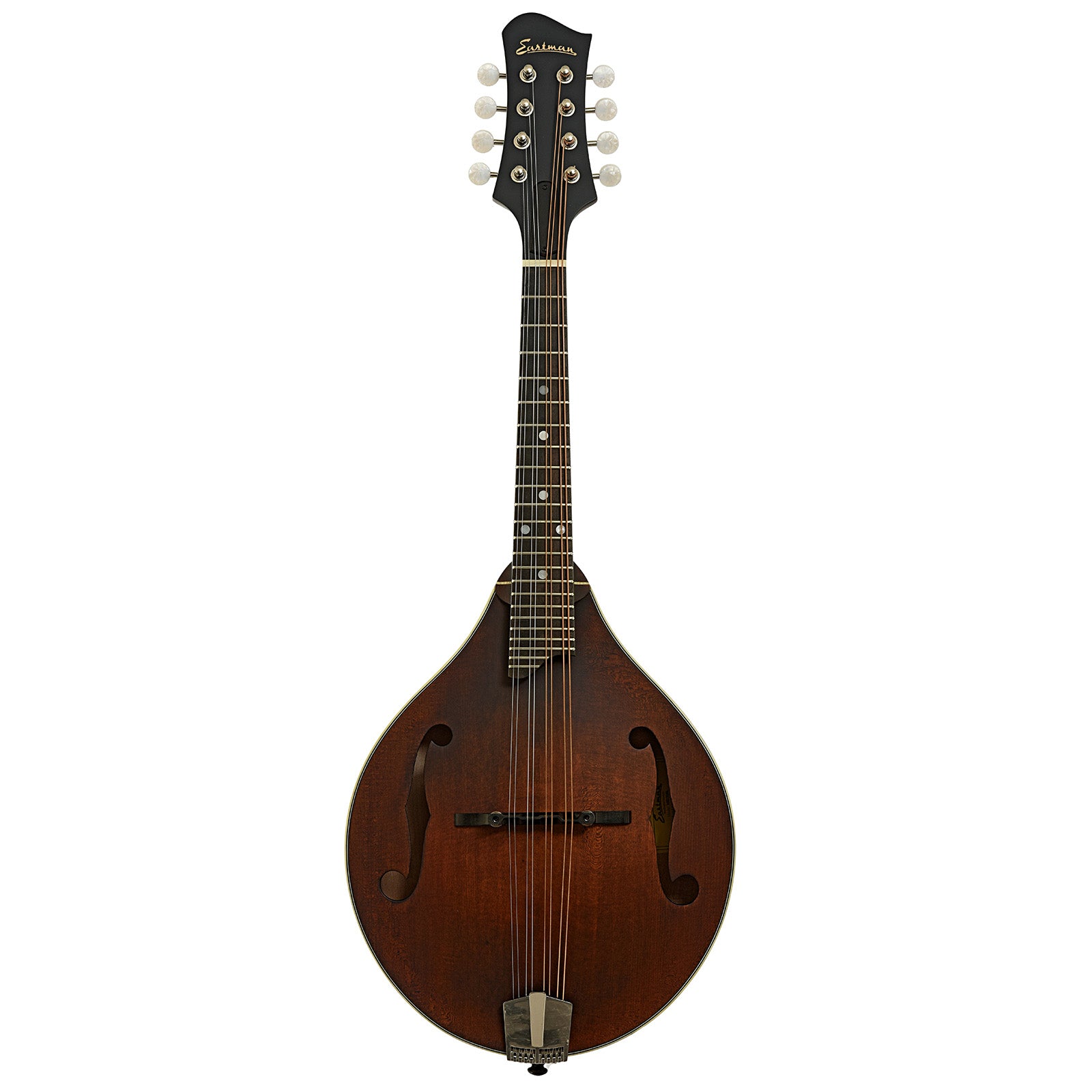 Full front of Eastman MD305 Left Handed Mandolin