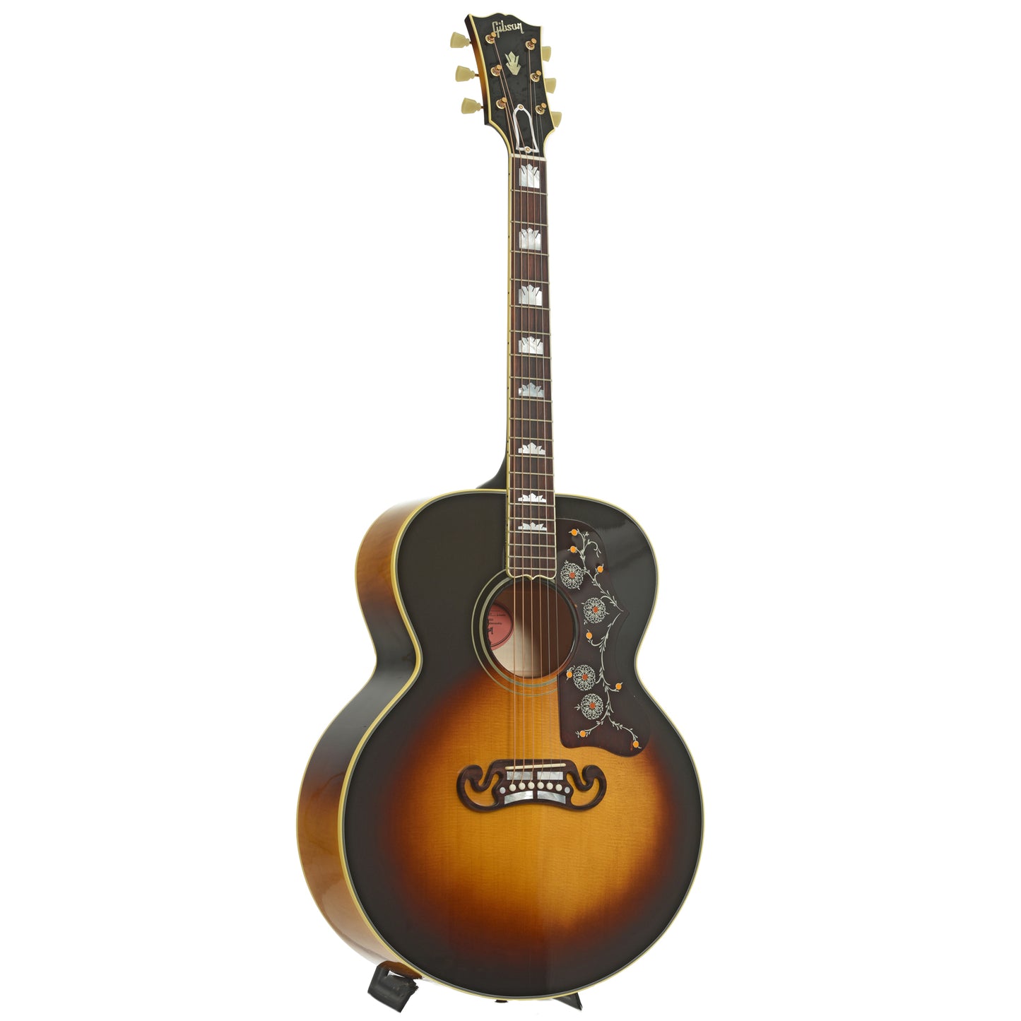 Full front and side of Gibson SJ-200 Original Acoustic Guitar