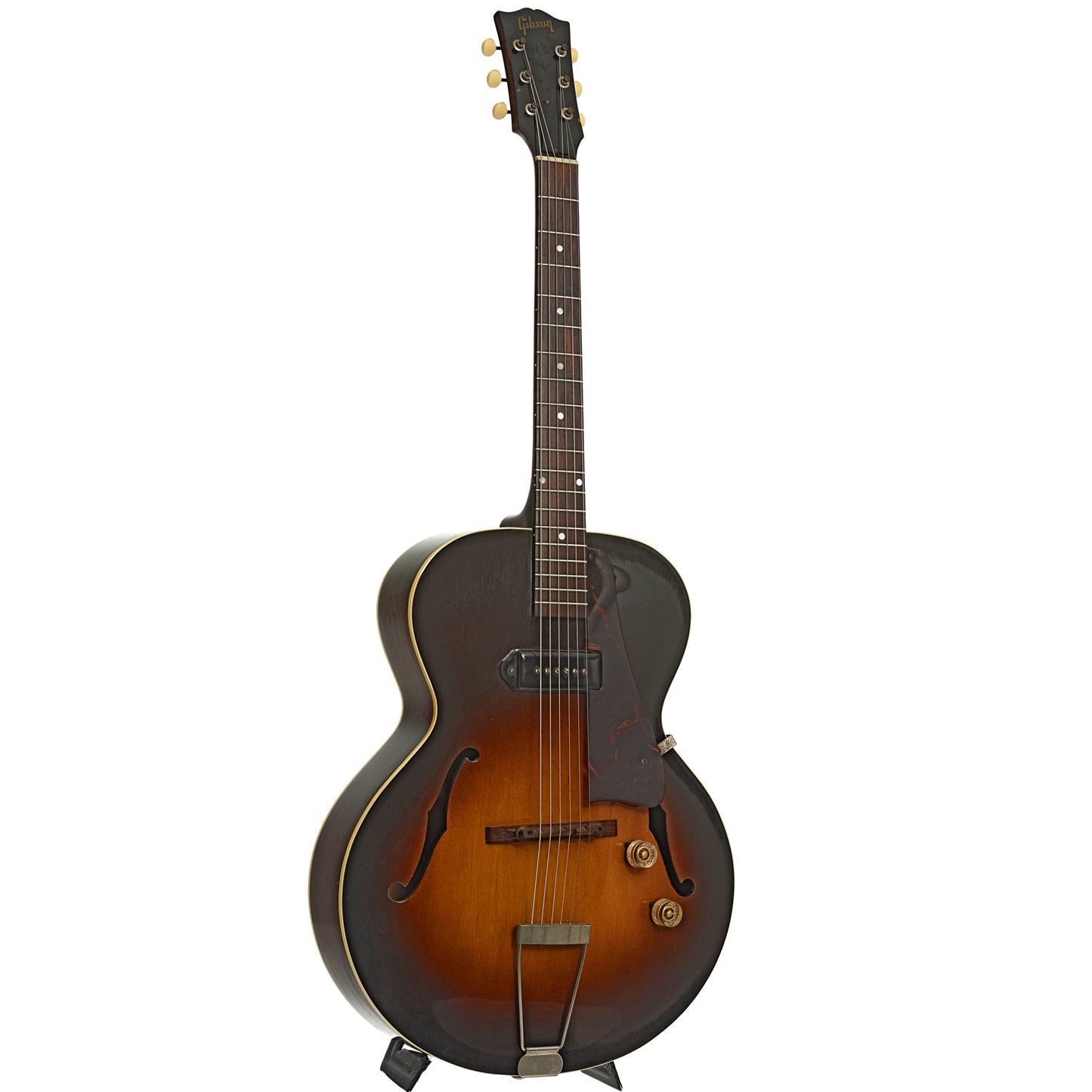 Full front and side of Gibson ES-125 Hollowbody Electric Guitar 