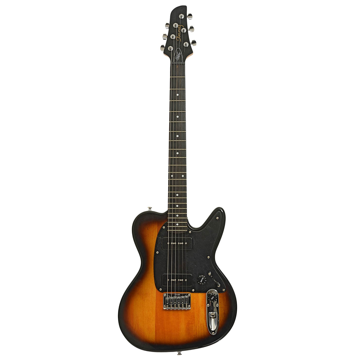 Full front of Ibanez Noodles Signature Model NDM5 Electric Guitar, Sunburst
