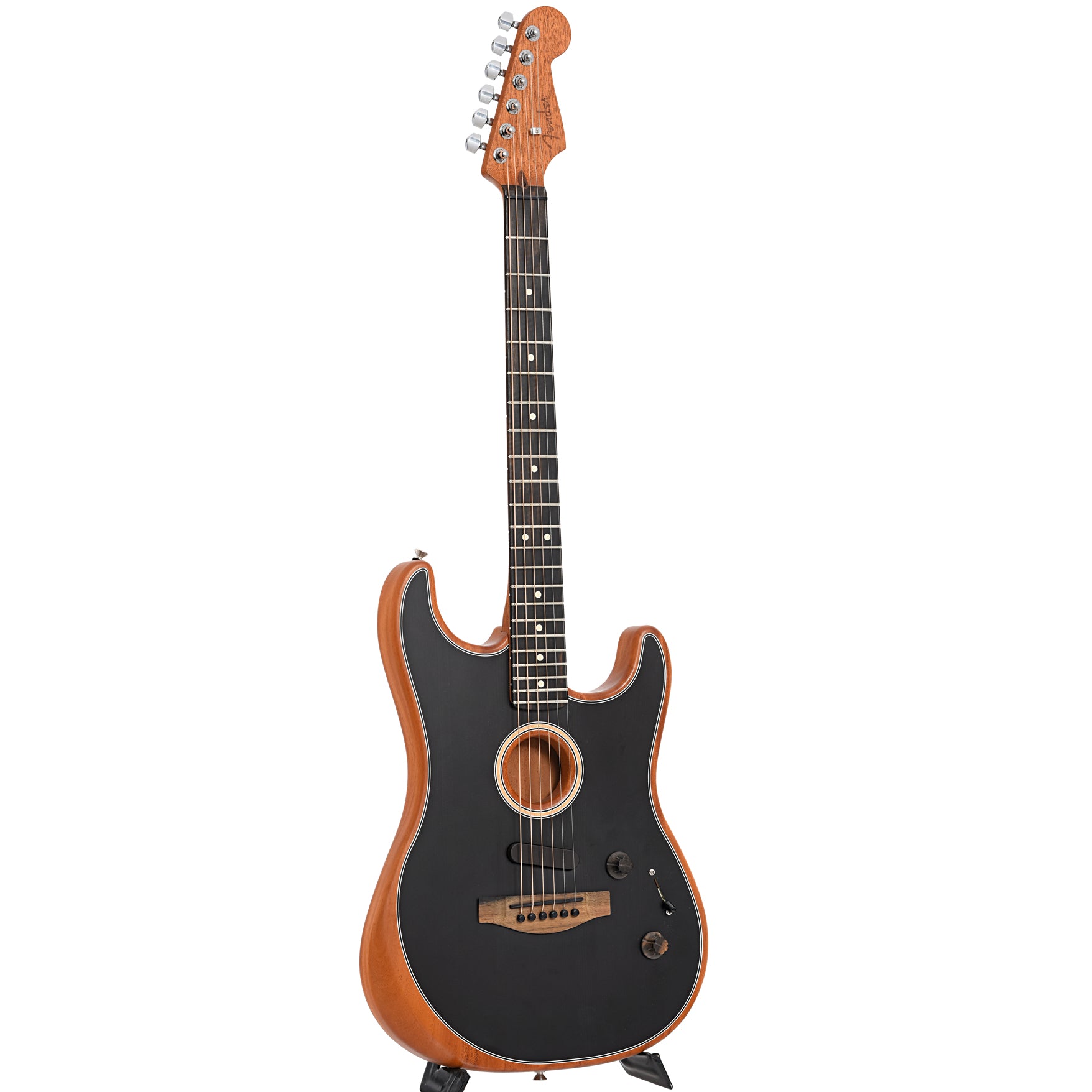 Full front and side of Fender Acoustasonic Stratocaster (2020)