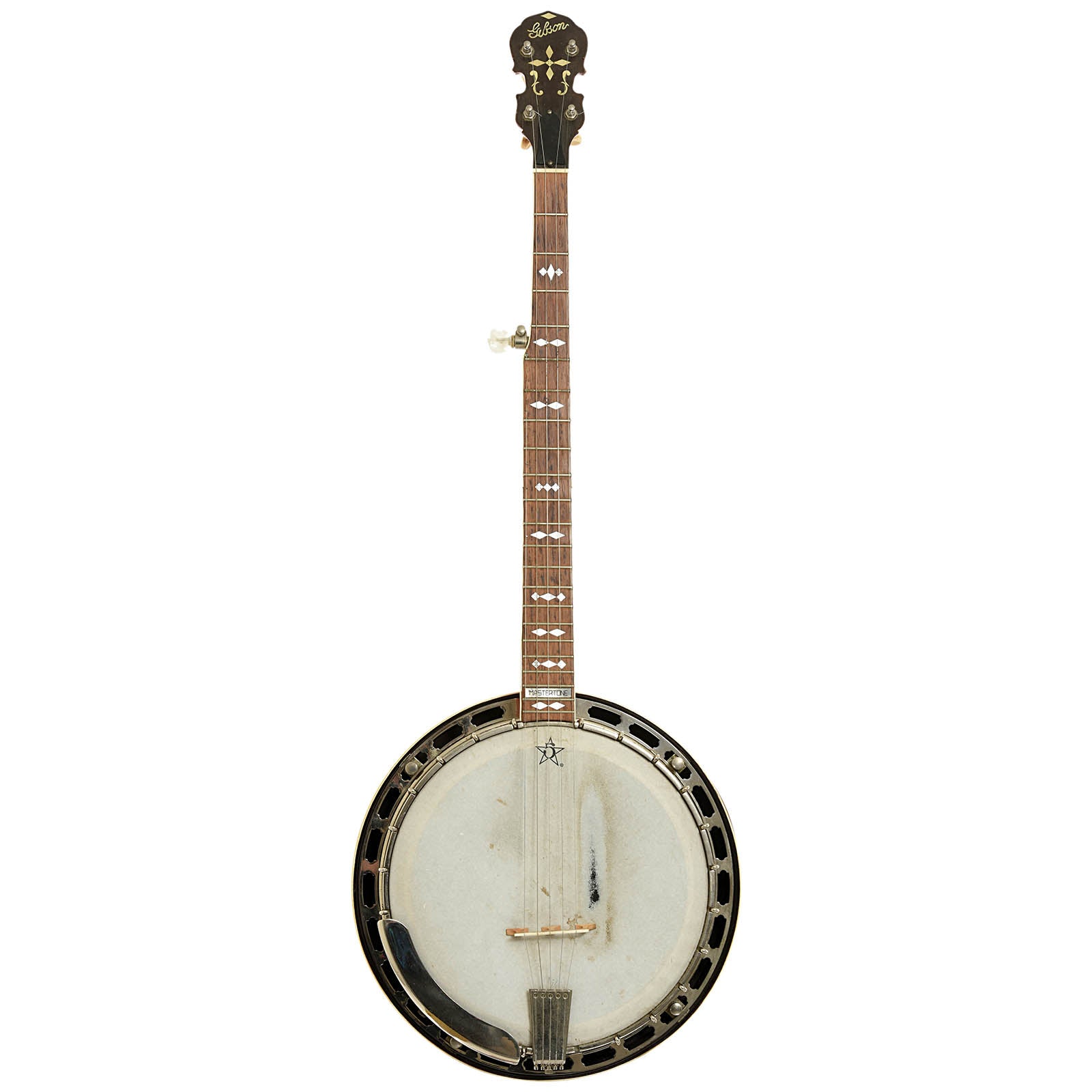 Full front of Gibson TB-3 Conversion Banjo 