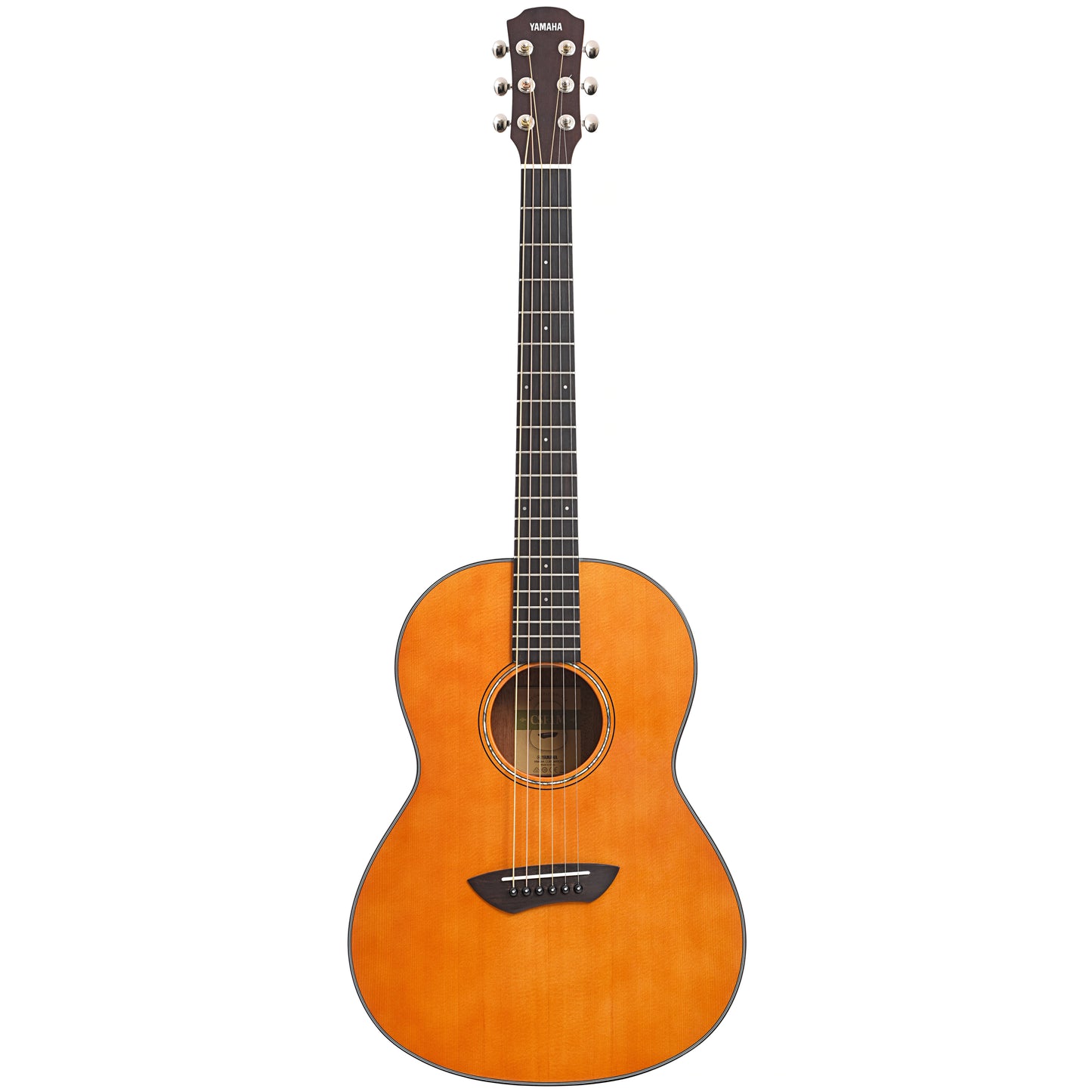Full front of Yamaha CSF1M Parlor Acoustic Guitar (c.2022)