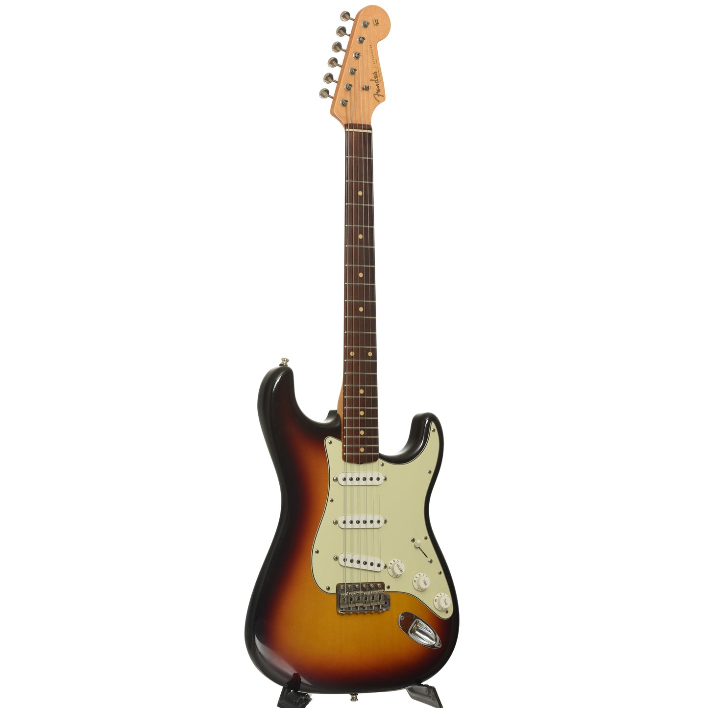 Full front and side of Fender Custom Shop 60s Closet Classic Stratocaster