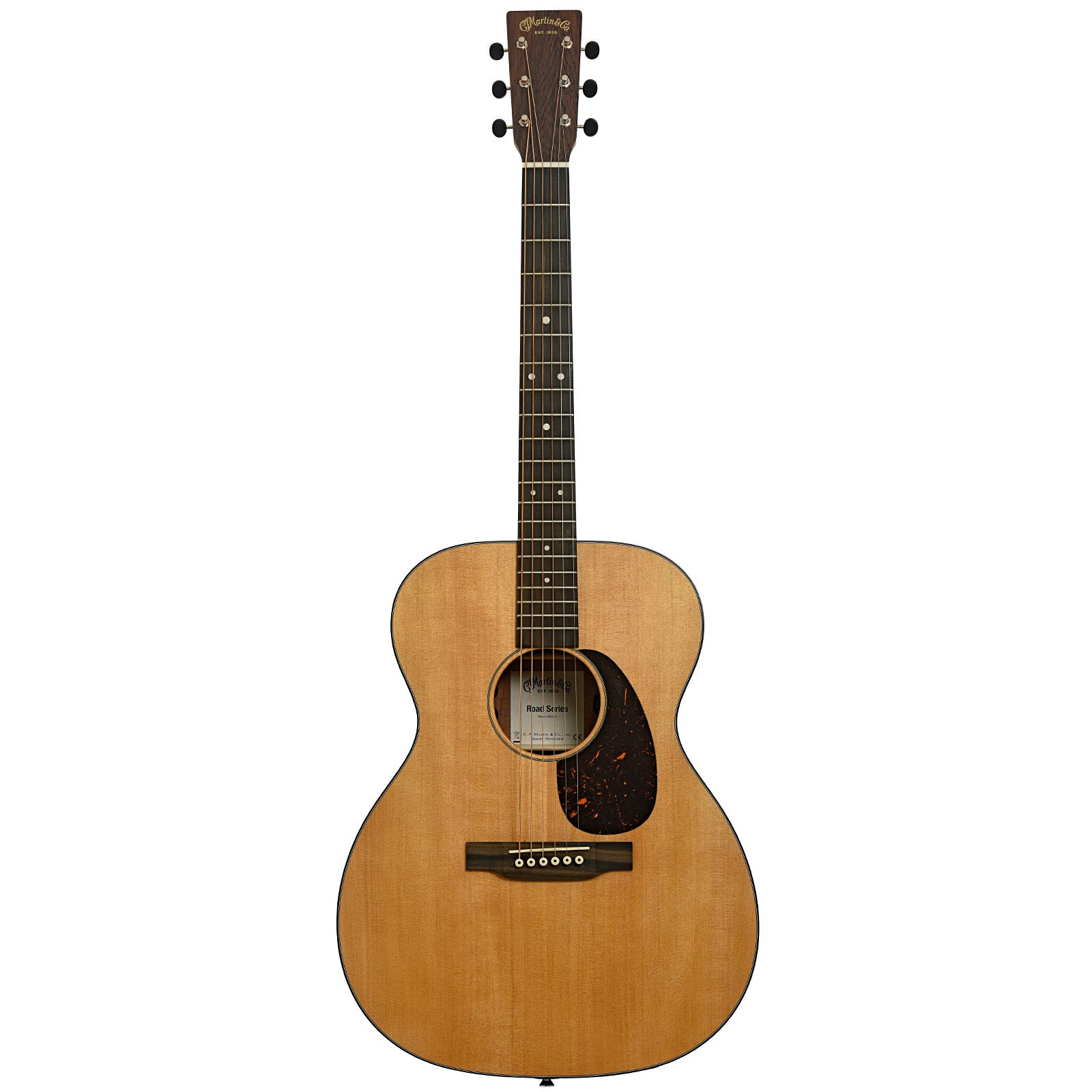 Full front of Martin 000-10E Retro Guitar