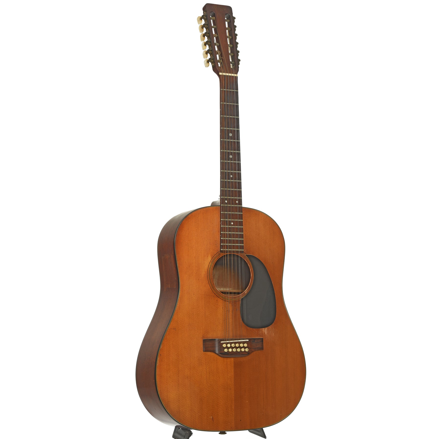 Full front and side of Martin D12-20 12-String Acoustic Guitar