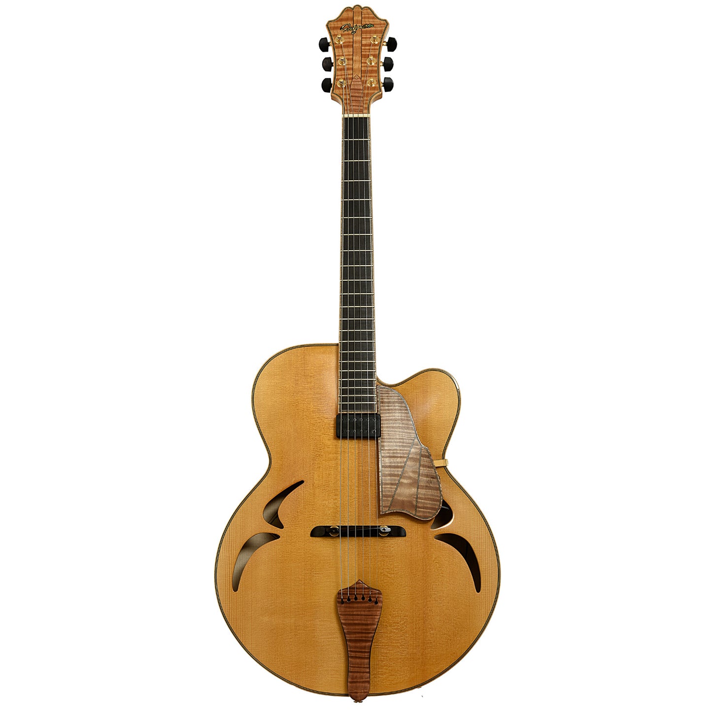 Full front of Gagnon Composer 17 in. Archtop Hollowbody Electric Guitar 