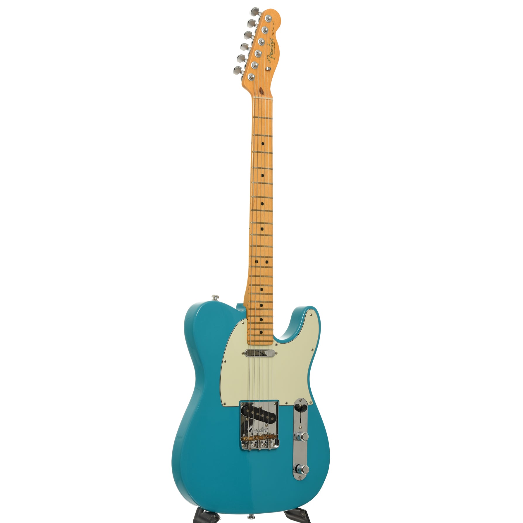 Full front and side of Fender American Professional II Telecaster 