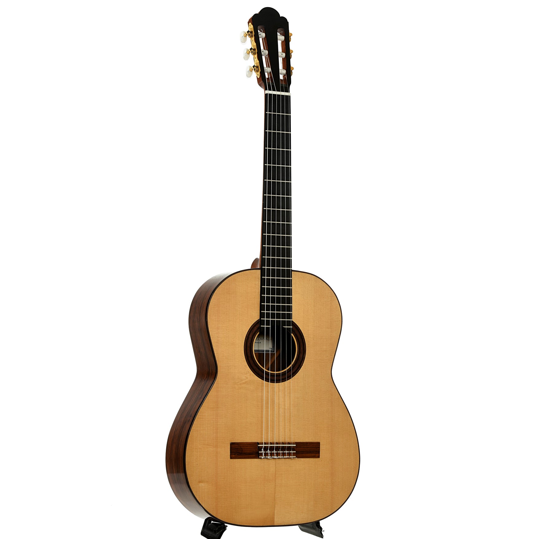 Full front and side of Gutmeier Classical Guitar (1998)