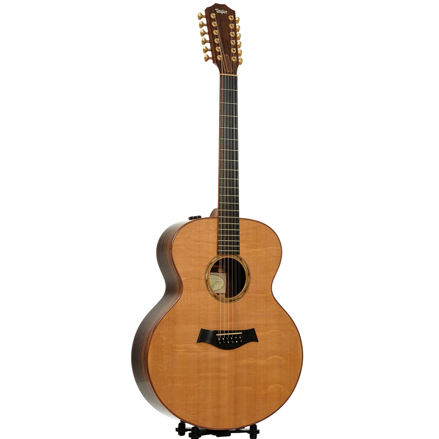 Full front and side of Taylor JU-12 12-String Acoustic-Electric Guitar 