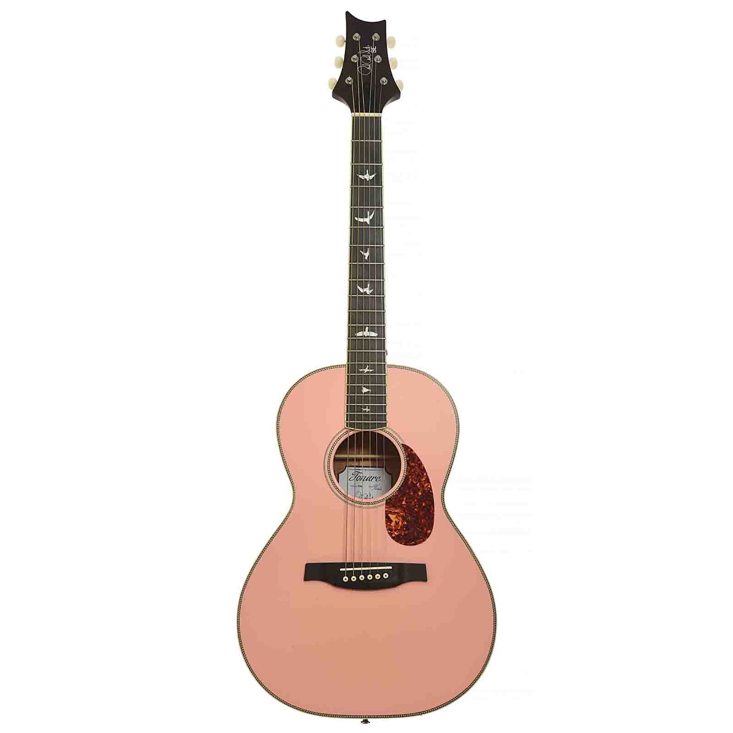 Full front of PRS SE P20E Lotus Pink