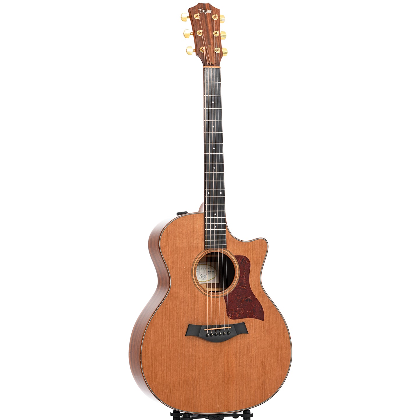 Full front and side of Taylor 714-CE Acoustic-Electric Guitar (2005)