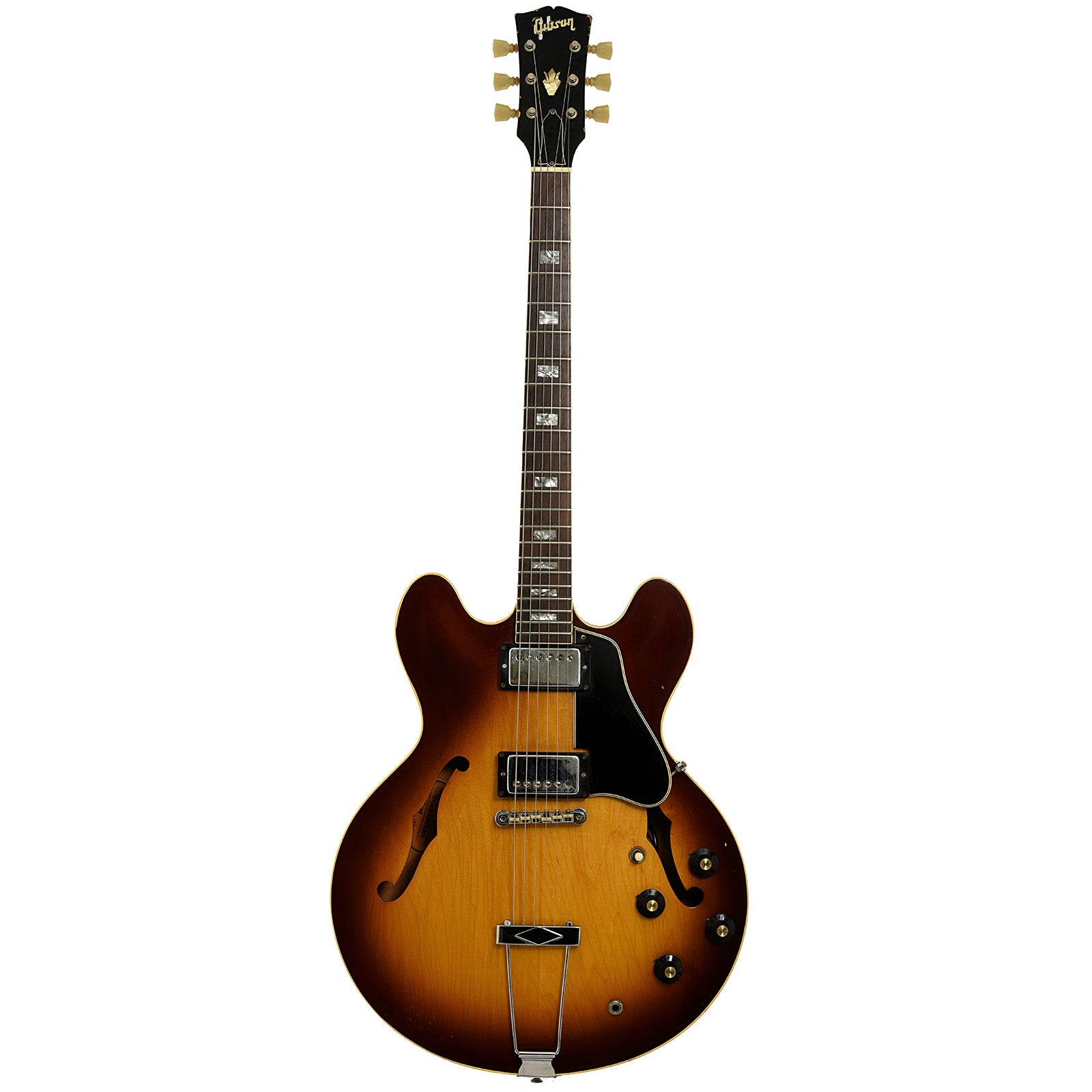 Full front of Gibson ES-335 Hollowbody Electric Guitar