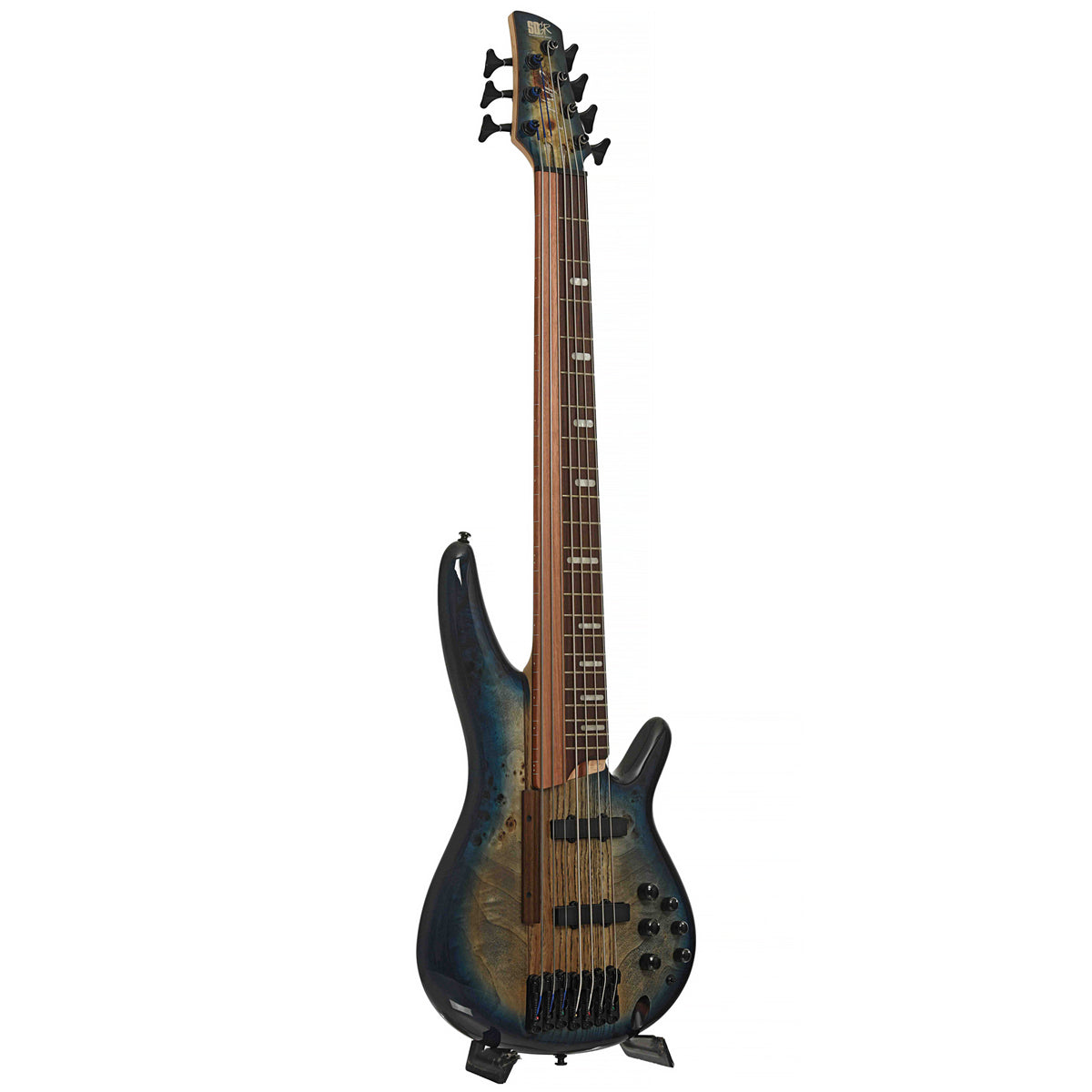 Full front and side of Ibanez SRAS7 7-String
