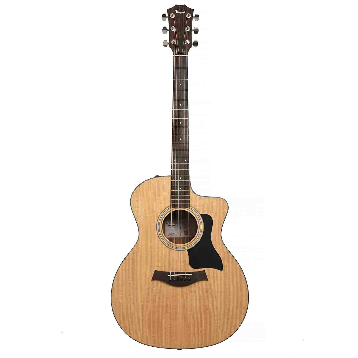 Taylor 114ce Acoustic-Electric Guitar & Gigbag, Full Front