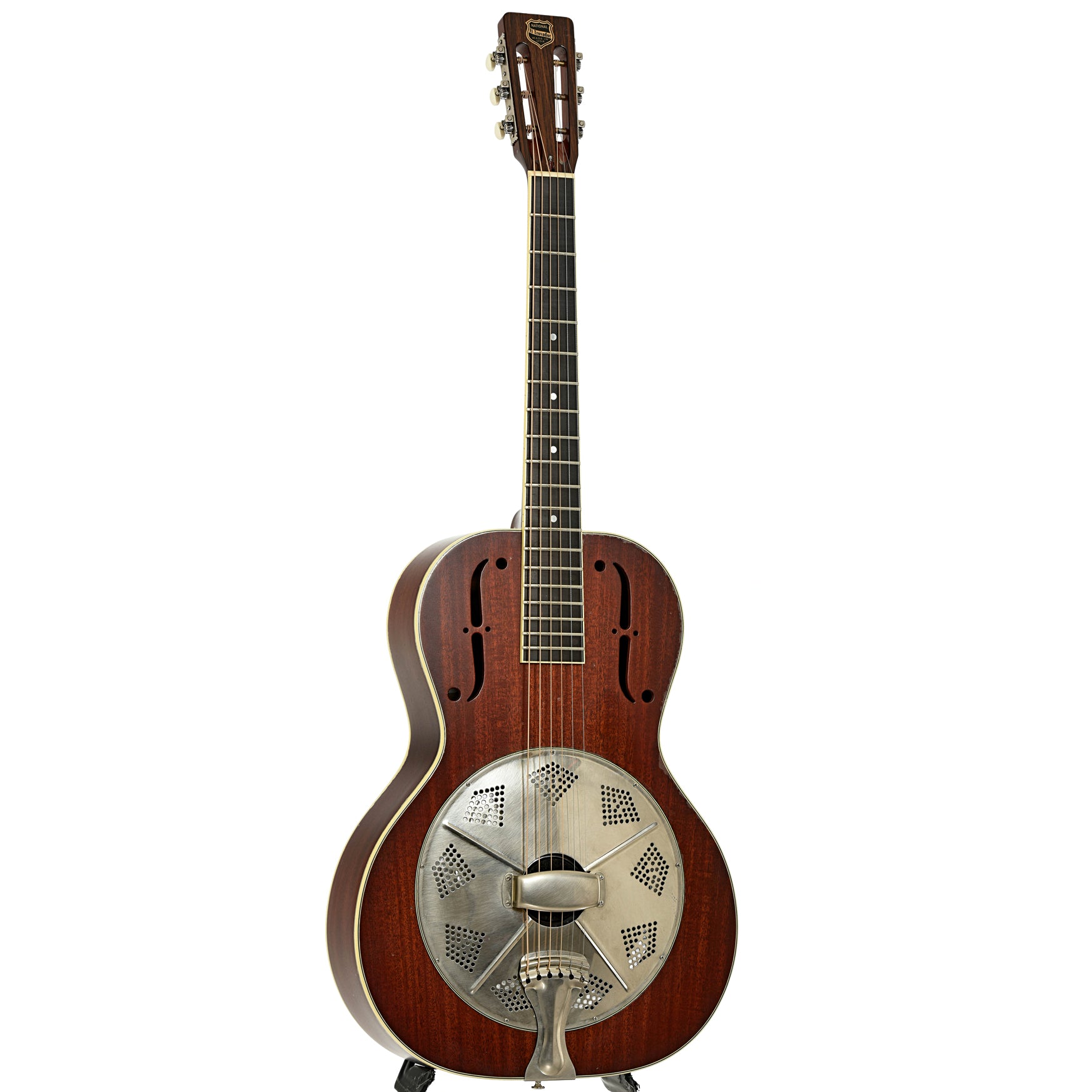 Full front and side of National El Trovador Mike Dowling Model