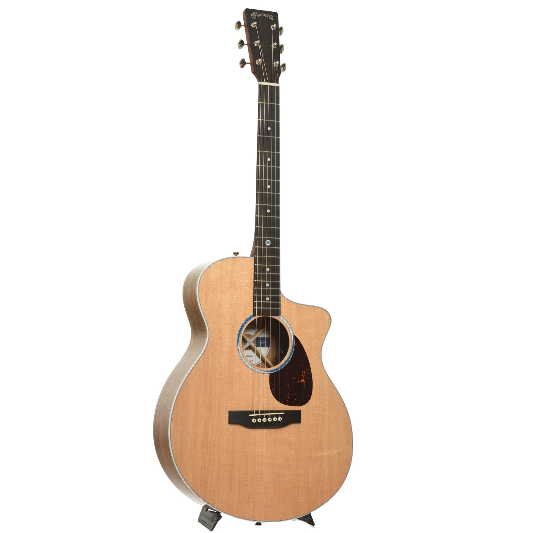 Full front and side of Martin SC-13E Acoustic-Electric Guitar