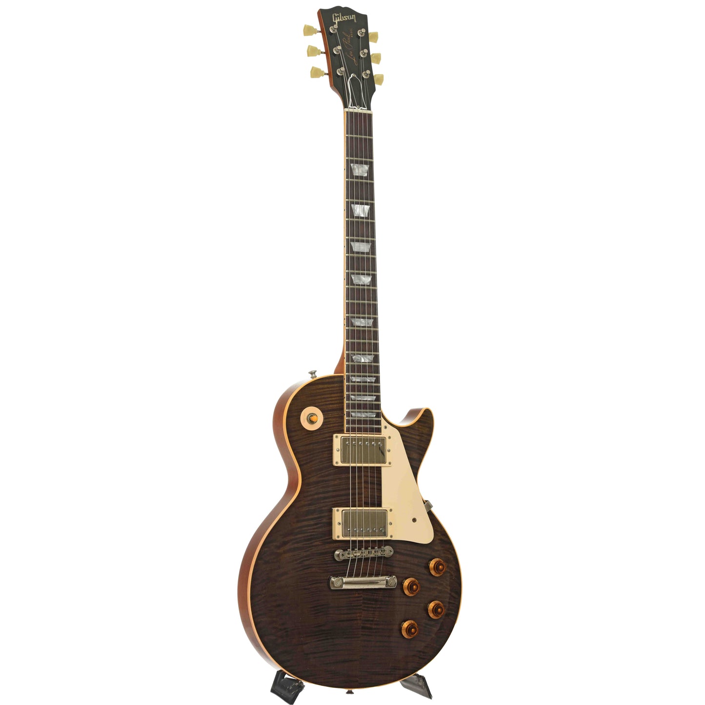 Full front and side of Gibson Les Paul Standard R8 Electric Guitar