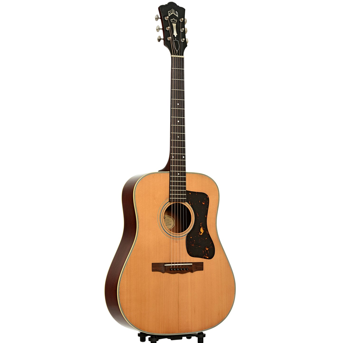 Full front and side of Guild D-40 Bluegrass Jubilee Acoustic Guitar 