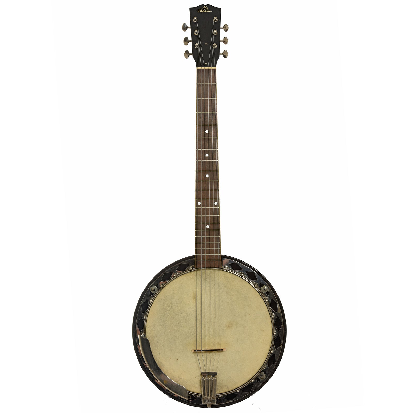 Full front of Gibson GB-1 Guitar Banjo