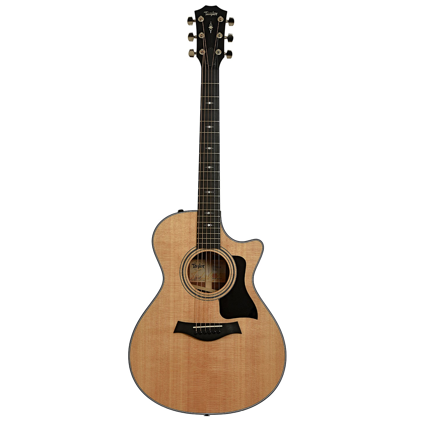Full front of Taylor 312ce V-Class Acoustic Guitar 