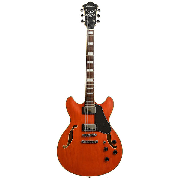 Ibanez Artcore AS73 Semi-Hollowbody Electric Guitar, Transparent