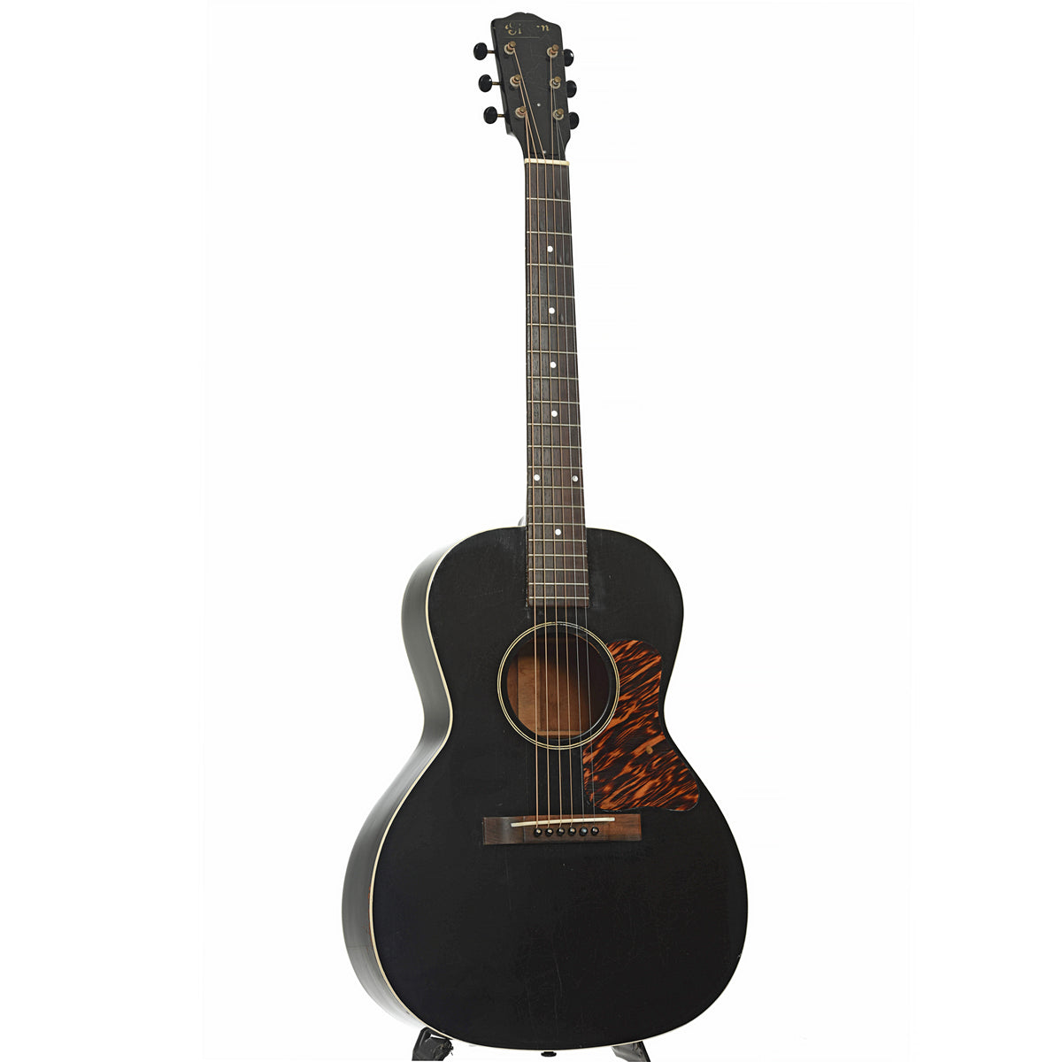 Full front and side of Gibson L-00 Acoustic Guitar 